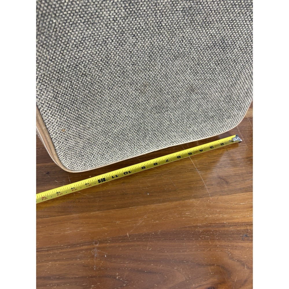Vintage Hartmann Tweed Leather⭐️24x15 Wheeled Rolling Upright Suitcase Luggage⭐️ - Picture 13 of 14